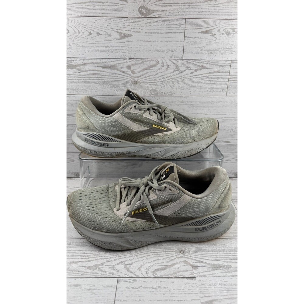 Brooks Adrenaline GTS 24 1104372E084 Gray 9 2E Mens Sneakers Athletic Shoes #140